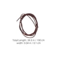 thumbnail image 2 of PAMINGONO 8PCS elastic book bands Nylon Red for Daily Office Use and Organization, 2 of 6