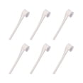 thumbnail image 2 of serony Lot de 6 Pailles en Silicone Réutilisables Détachables Boisson Gazeuse Boisson Ouvrable à Pression Portables Voyage Fête Accessoires Blanc, 2 of 9