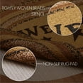 thumbnail image 5 of VHC Brands Kettle Grove Jute Primitive Welcome Rug, Detached Non-Skid Pad 20x30, 5 of 11