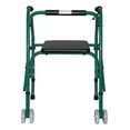 thumbnail image 2 of Andadera Rollator Sencilla 2 Ruedas Plegable Magnimed Estructura de Acero Asiento de Vinil Soporta 110 Kg, 2 of 4
