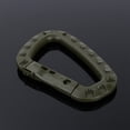 thumbnail image 4 of D Shape Mini Green Climbing Carabiner, Bottle Buckle, Fast Locking For Keychain Water Bottle, 4 of 8