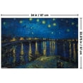 thumbnail image 2 of Nuit étoilée sur le Rhône de Vincent van Gogh, 2 of 4