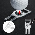 thumbnail image 4 of Herramienta de Golf Cola Divot Reparación Zinc Plata, 4 of 8