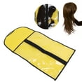 thumbnail image 1 of Wig Storage Bag Portable Hair Extensions Dustproof Storage Bag with Strong Zipper Perfect Gift for Girlfriend Travel Daily, 1 of 7