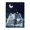 500 Pieces, variant on 500-Piece Wooden Jigsaw Puzzle for Adults - Wolf Pair Moon Stars Night Sky , Fun & Relaxing Interlocking No-Dust Puzzle for Family, Home Decor & Holiday Gifts