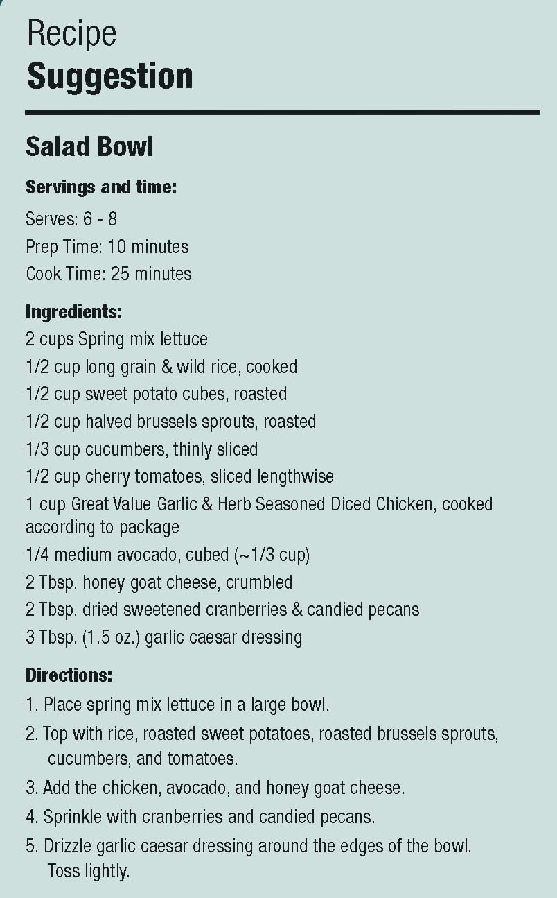 Great Value Garlic and Herb Seasoned Diced Chicken Breast, 2lb (Frozen)