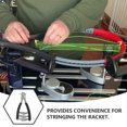 thumbnail image 2 of KAKOWELY Badminton Starting Clamp Spring Badminton Stringing Machine Universally Applicable Simple Tennis Racket Stringing Machine Tool5.39"X2.95"X0.98", 2 of 5