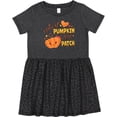 thumbnail image 3 of Inktastic Cutest Pumpkin in the Patch with Orange Heart Girls Toddler Dress, 3 of 5