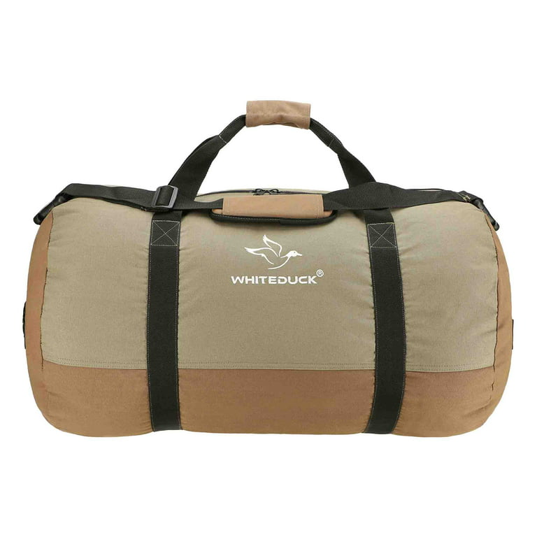 WHITEDUCK FILIOS Canvas Duffle Bag Water and Tear Resistant, Foldable Bag  For Men Women - Travel, Gym, Sports, Weekender Bag