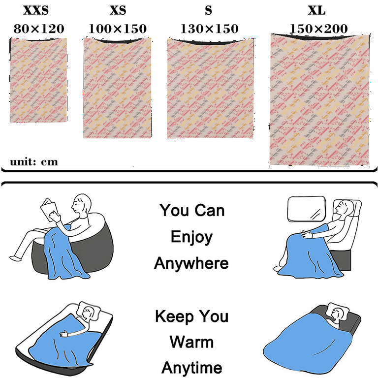 MLFU Large Throw Blankets Super Decorative Blankets for Sofas Beds Size 80x120 100x150 130x150 150x200cm Walmart