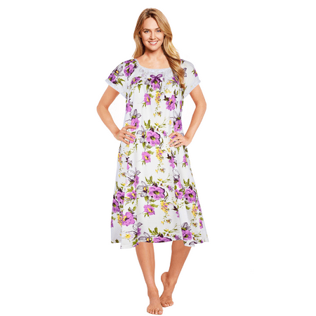 

JEFFRICO Womens Nightgowns Sleepwear Soft Pajama Dress Nightshirts