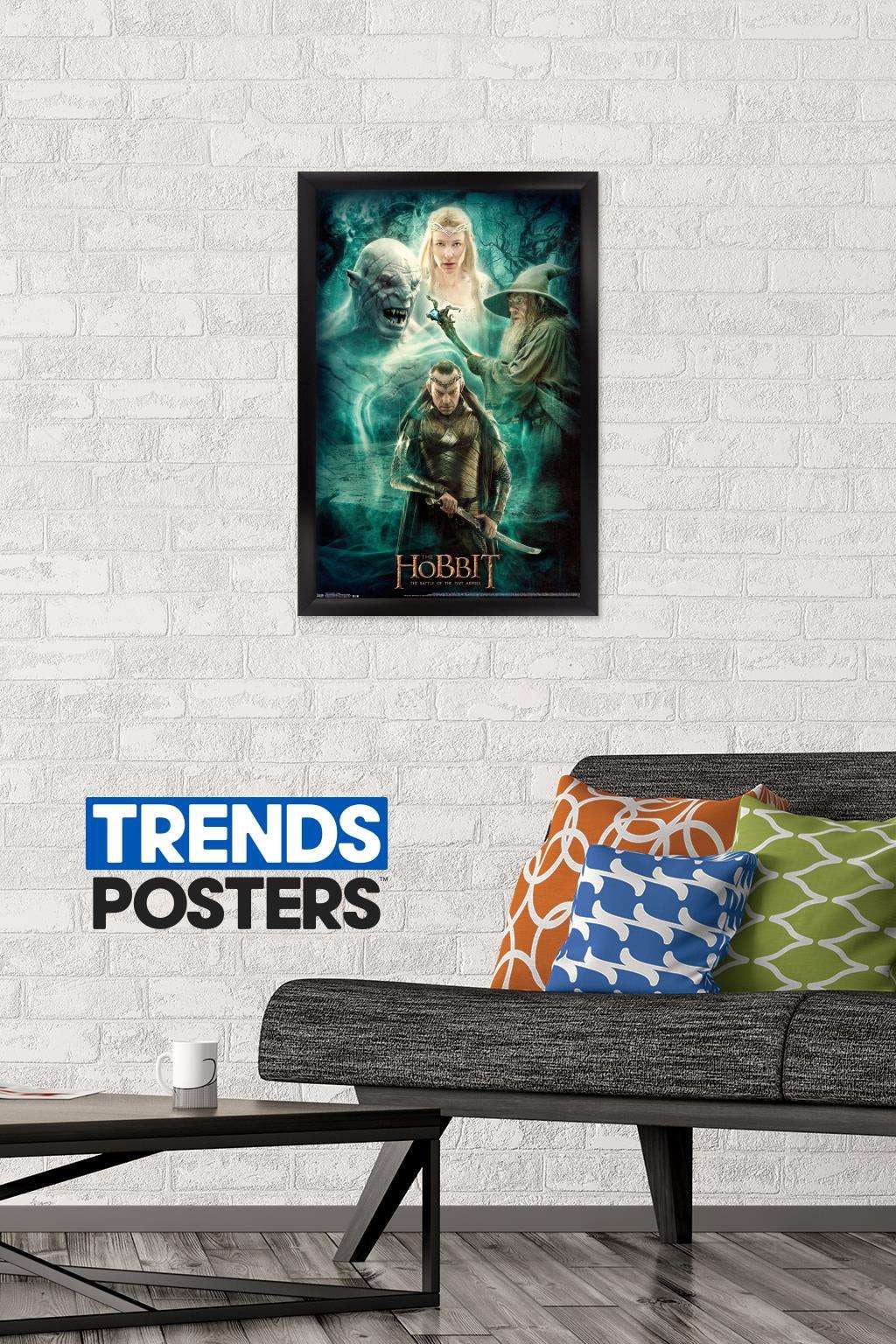 The Hobbit: The Battle Of The Five Armies - Collage Wall Poster, 14.725" x 22.375", Framed