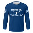 thumbnail image 4 of Venzia I'm Not Okay But It's Going to Be Alright T-Shirt Men Vintage Country Music Tee, 4 of 5