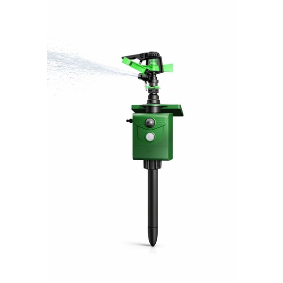 Motion-Activated Water Sprinkler Animal Repellent, Solar Powered Outdoor Pest Deterrent for Lawn, Garden, and Yard