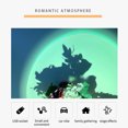 thumbnail image 4 of USB Powered Sunset Lamp 360 Degree Rotation LED Projection Night Light Romantic Photography Background Light, 4 of 8