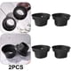 thumbnail image 1 of 2 Fundas Impermeables para Altavoces Coche 6 5 Pulgadas Espaciador Silicona Suave (negro), 1 of 8