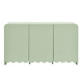 thumbnail image 6 of Sideboard Storage Cabinet , Green, Wood, Living Dining Room Kitchen Cafe Bistro Hospitality Restaurant, Modern Contemporary, HB37876, 6 of 9