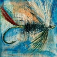 thumbnail image 2 of Monahan, Jodi 26x26 Black Ornate Wood Framed with Double Matting Museum Art Print Titled - Green Butted Skunk Fly, 2 of 4