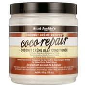 Aunt Jackies Coconut Creme Recipes Coco Repair, Coconut Creme Deep Conditioner, 15 oz