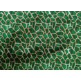 thumbnail image 4 of oneOone Cotton Poplin Green Fabric Snake & Giraffe Animal Skin Craft Projects Decor Fabric Printed By The Yard 42 Inch Wide, 4 of 4