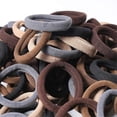 thumbnail image 4 of Toalla Loop diadema sin costuras de alta Scrunchie elástico suave del pelo Ponytail Band, 4 of 7