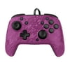 Restored PDP Gaming Faceoff Deluxe + Audio Wired Controller Faceplate - Purple Camo - Nintendo Switch 500-134-NA-CM05 (Refurbished)