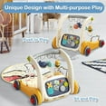 thumbnail image 2 of Babyomi Baby Gym Play Mat with Baby Learning Walker, Gym Baby Playmat with Musical Learning Toys and Kick and Play Piano for Infant Newborn, Gift 0-12 Months, 2 of 9