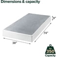 thumbnail image 5 of Sleep Master Smart Box Spring, Twin, 5 of 7