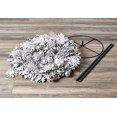 thumbnail image 3 of SHARPER IMAGE Pop-Up 6Ft. White Flocked Christmas Tree, 3 of 6