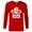 New Red, variant on Marvel Avengers & Spider-Man New Year 2024 Super Hero Style - Long Sleeve T-Shirt for Men - Customized-White