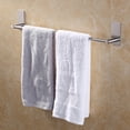 thumbnail image 2 of Bathroom Stainless Steel Wall Mount Adhesive Towel Rack Clothes Holder Hanger, 2 of 8