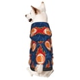 thumbnail image 1 of Balery American Football and Fire Flames Sudadera con Capucha para Perros Pequeños – Ropa para Mascotas, Disfraz para Perros y Gatos, Ideal para Fiestas y Cosplay-X-Large, 1 of 7