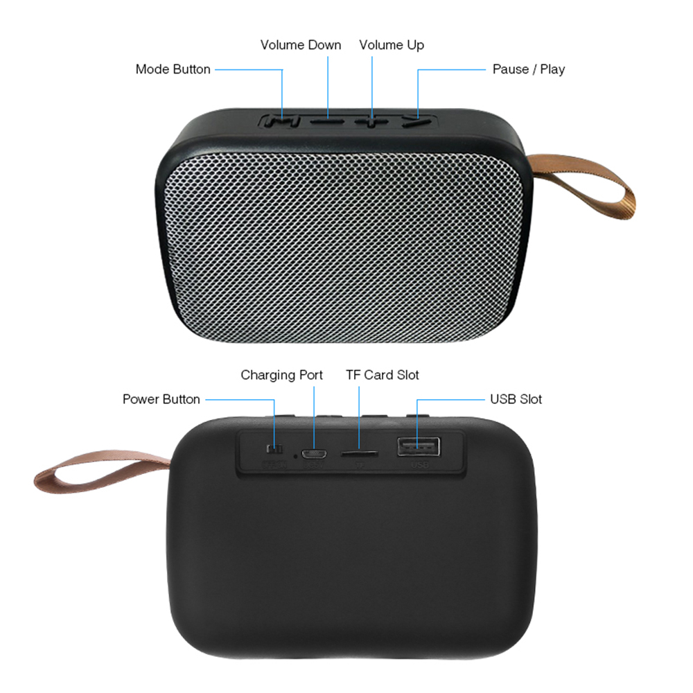 Wireless Bluetooth Speaker Waterproof Portable Outdoor Stereo Bass USB/TF/FM Radio - image 5 of 7