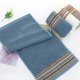 thumbnail image 5 of Toalla azul, toalla suave absorbente de color liso para el hogar, regalo para lavar la cara, 5 of 6