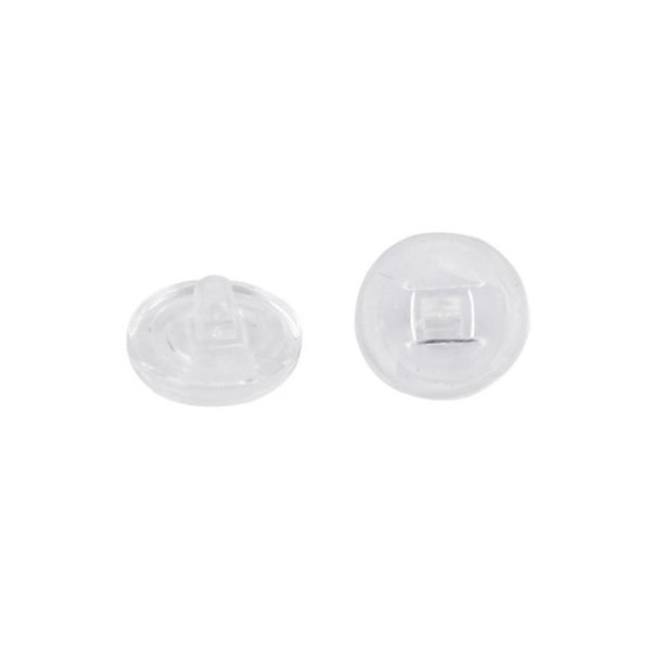 25 Pares de Almohadillas Nasales Redondas de Silicona Suave para Anteojos TORNILLO en Accesorios para Gafas Macarena Cuidado de la visión