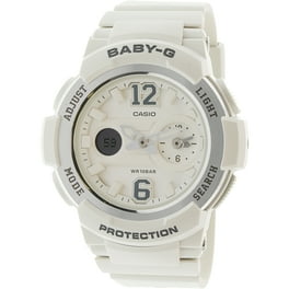 casio women s bga152 7b1 baby g baby g shock white analog watch Walmart