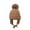 Brown, variant on Winter Thick Baby Hat Big Pompom Beanie with Earflap Wool Plush Children Knitted Cap for Girls Boys Warm Kids Accessories 2-8T (Brown,2-8T)