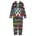 thumbnail image 4 of WWE Hooded Union Suit Pajama Soft Comfy PJs Sleepwear, 4 of 7