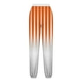 thumbnail image 4 of SwiftWear Striped Sweatpants for Women Elastic Waist Drawstring Workout Casual Jogger Pants XXL, 4 of 5