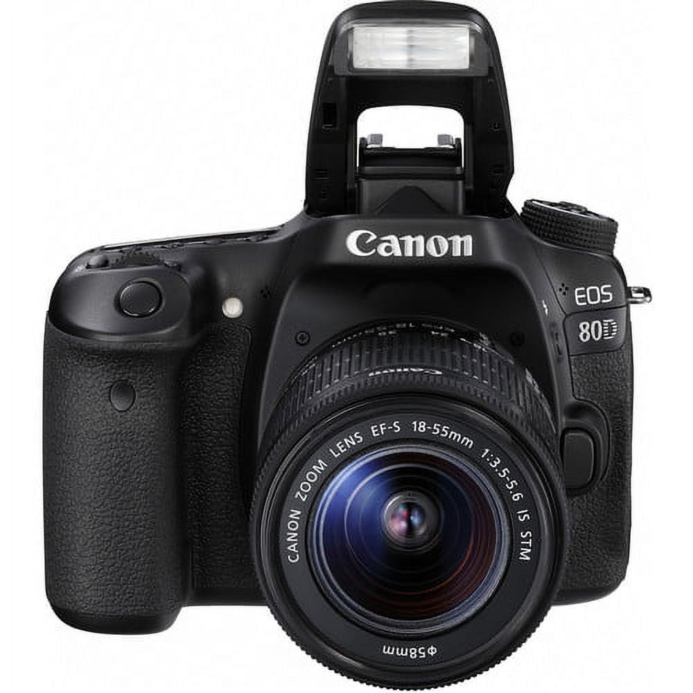 Canon EOS 80D DSLR Camera with 18-55mm Lens - image 3 of 10
