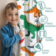 thumbnail image 3 of Blackout Kids Curtains,Cute Dinosaur Pattern Childrens Insulated Curtains Set Of 2,Bedroom Essentials,Toddler Room Decor 42x63in(106x160cm), 3 of 4