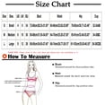 thumbnail image 3 of Daisyyozoid Womens Swimwear One Piece Clearance Crystal Diamond Bikini Detachable Chest Pad Patchwork Wipe Chest Strap Split Swimsuit, 3 of 5