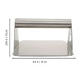thumbnail image 3 of Jiandong Burger Presser Stainless Steel Square Steak Presser & Grill Press - 14CM(5.51X5.51X2.95Inch), 3 of 10