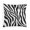 Pattern-1, variant on 16"x16" Pillow Case Black And White Zebra Print Throw Pillow Covers Decorative Floral Linen Pillow Cover Black Zebra Print Decorative Pillow Covers Decorative Couch Pillow Cover for Sofa