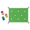 thumbnail image 2 of Juego de construcción de equipos con lona y 6 pelotas de poliuretano, divertido juego de aprendizaje y trabajo en equipo. Verde, 2 of 8