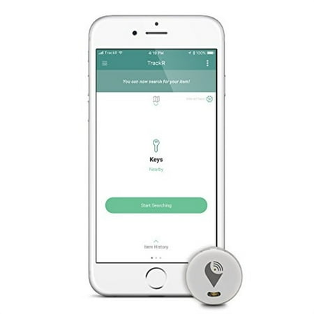 trackr pixel - bluetooth tracking device. item tracker. phone finder. ios/android compatible - (Best Android Phone Finder)