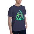 thumbnail image 2 of Irish Celtic Trinity Knot Triquetra Symbol Christian Faith T-Shirt, 2 of 2