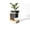Mint, variant on Daka Planter Pot, Mint, Desk & Shelf Planter, Home Office Decor