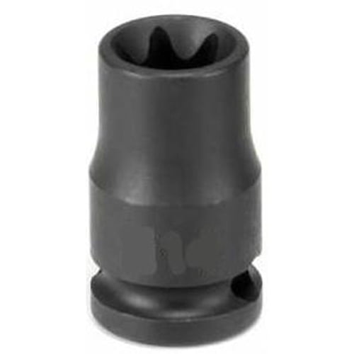 Grey Pneumatic 1108ET 3/8" Drive x E8 External Star Impact Socket Socket
