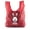 Red, variant on Easter Basket Bags, Bulk Reusable Grocery Bags, Easter Egg Hunt Tote Bags - Hoppy Easter
